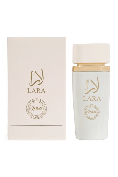 Lara White fragrance product photo