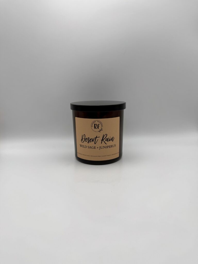 Desert Rain candle by Recharge Fragrance