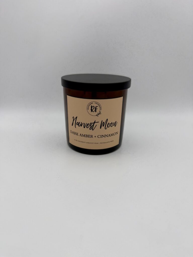 Harvest Moon candle by Recharge Fragrance